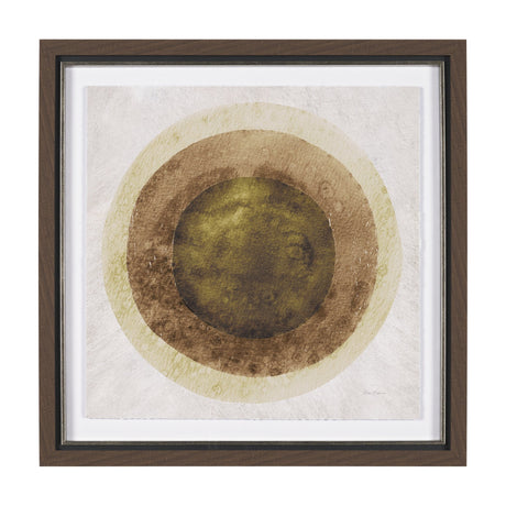 Green Eclipse by Mercana Studio Hand Embellished Framed Print under Glass from Mercana - Luna Furniture