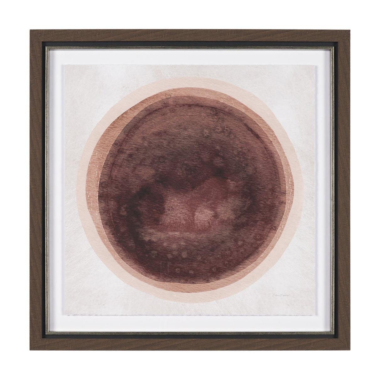 Red Eclipse by Mercana Studio Hand Embellished Framed Print under Glass from Mercana - Luna Furniture