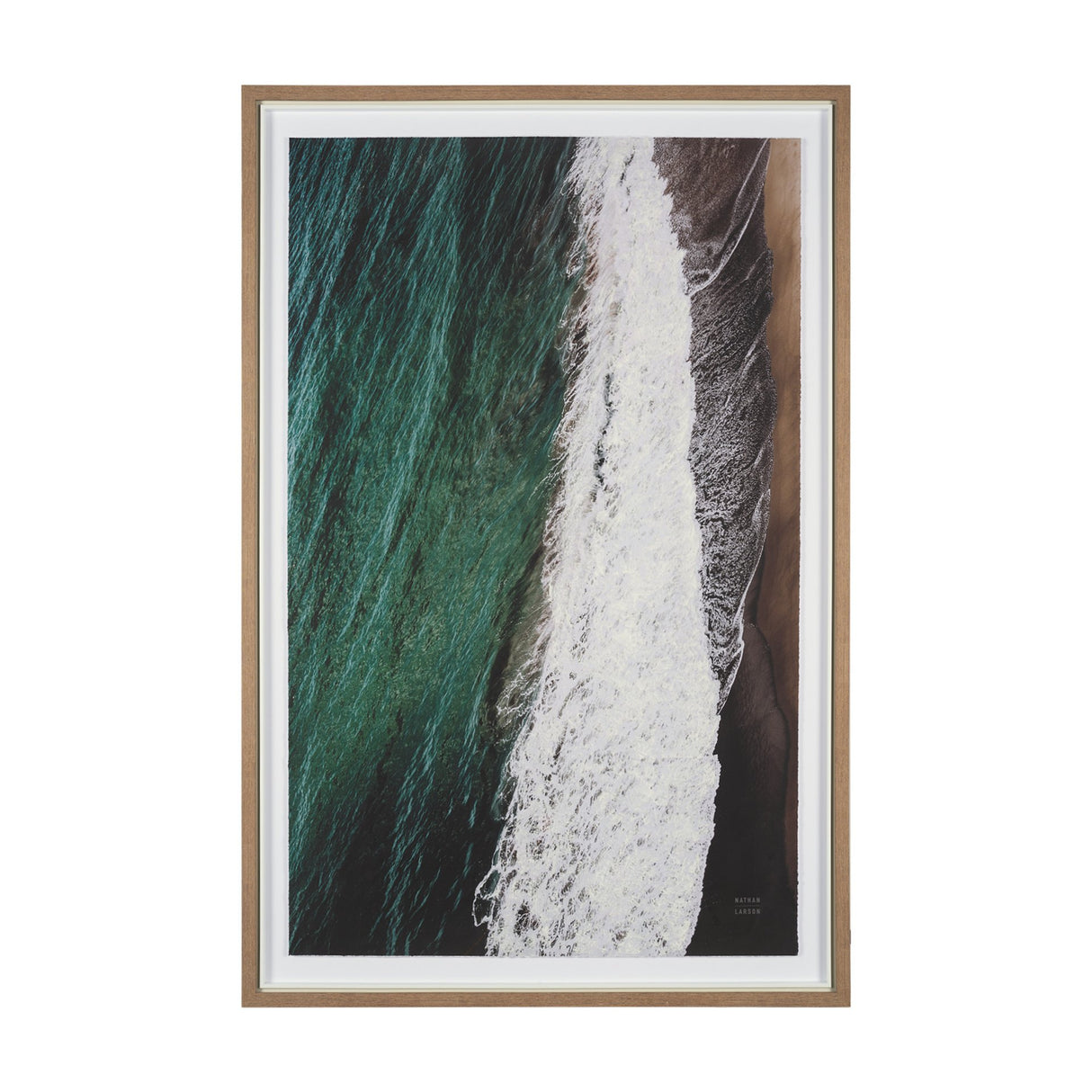 Move Gently I by Nathan Larson a Hand Embellished Framed Photo Art Print Matted under Glass from Mercana - Luna Furniture