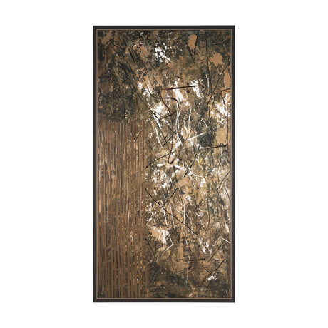 Chaos & Order I by Chad Warren a Hand Embellished Textured Framed Canvas from Mercana - Luna Furniture