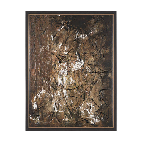 Chaos & Order III by Chad Warren a Hand Embellished Textured Framed Canvas from Mercana - Luna Furniture