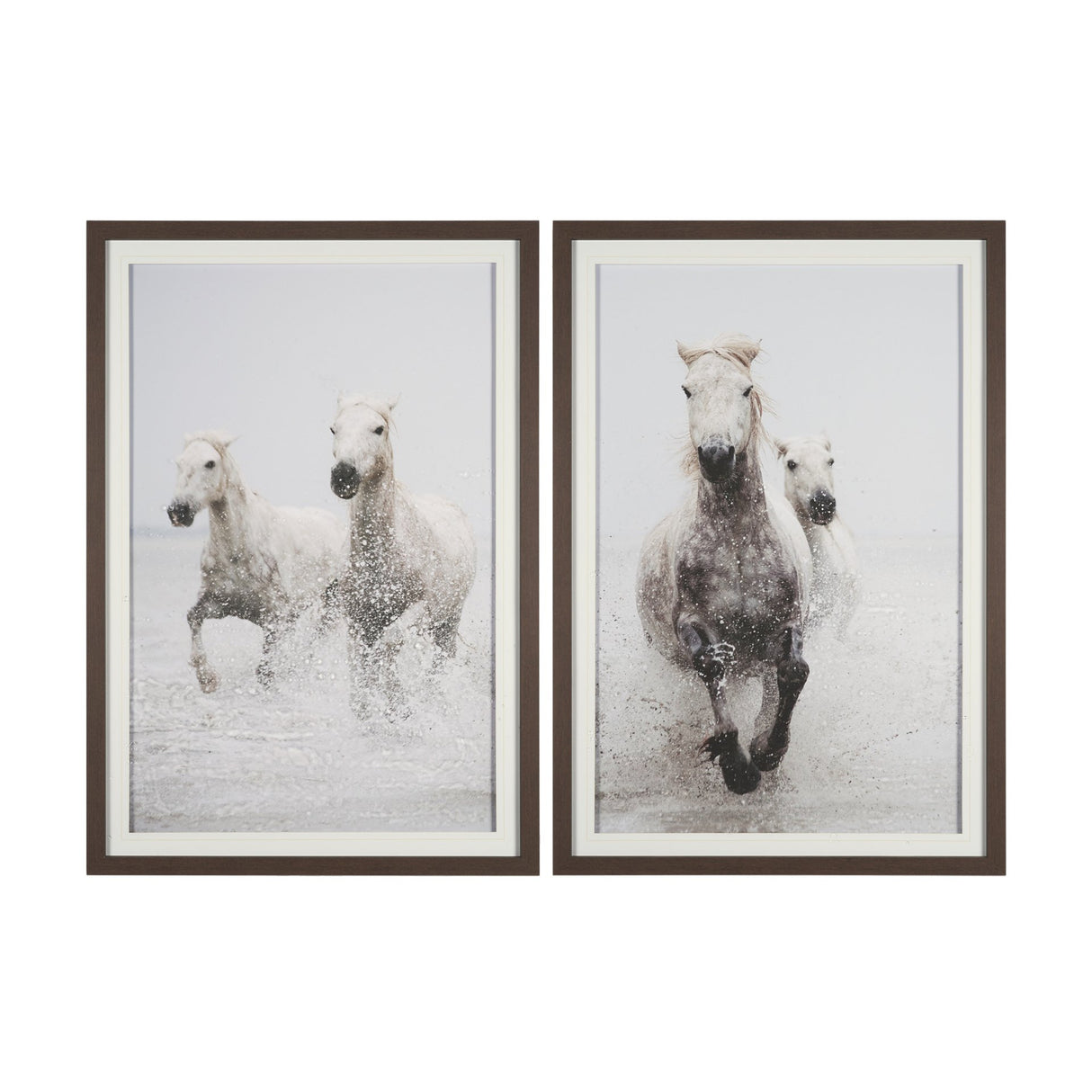 Determination Horse(Set of 2) by Irene Sucocki a Hand Embellished Framed Art Photo Print under Glass from Mercana - Luna Furniture