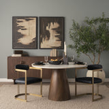 Charred I by Mercana Studio a Framed Art Print Matted under Glass from Mercana - Luna Furniture