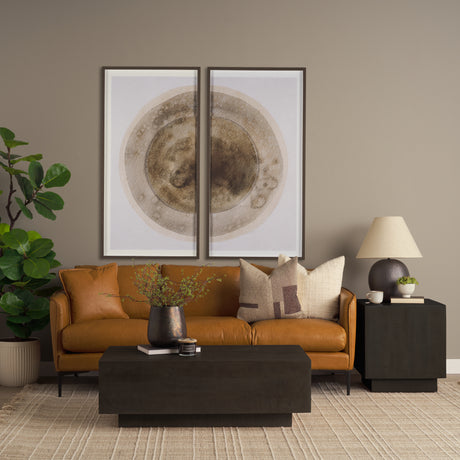Hayden Dark Brown Wood End/Side Table from Mercana - Luna Furniture