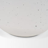 Treva Tall White w/ Black Speckles Metal Vase from Mercana - Luna Furniture