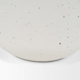 Treva Tall White w/ Black Speckles Metal Vase from Mercana - Luna Furniture
