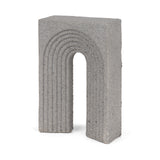 Kacia Resin Textured Concrete Gray Decorative Object from Mercana - Luna Furniture