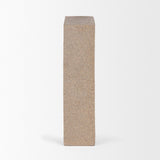 Kacia Resin Textured SandStone Decorative Object from Mercana - Luna Furniture