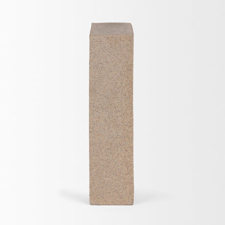 Kacia Resin Textured SandStone Decorative Object from Mercana - Luna Furniture