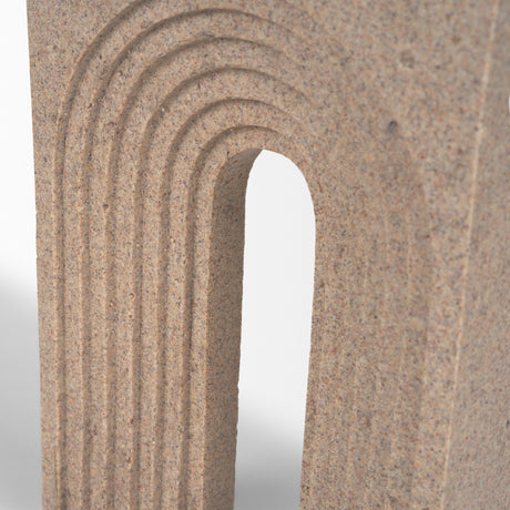 Kacia Resin Textured SandStone Decorative Object from Mercana - Luna Furniture