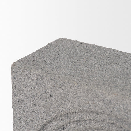 Kacia Resin Textured Concrete Gray Decorative Object from Mercana - Luna Furniture