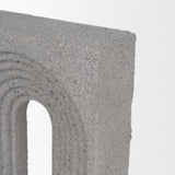 Kacia Resin Textured Concrete Gray Decorative Object from Mercana - Luna Furniture