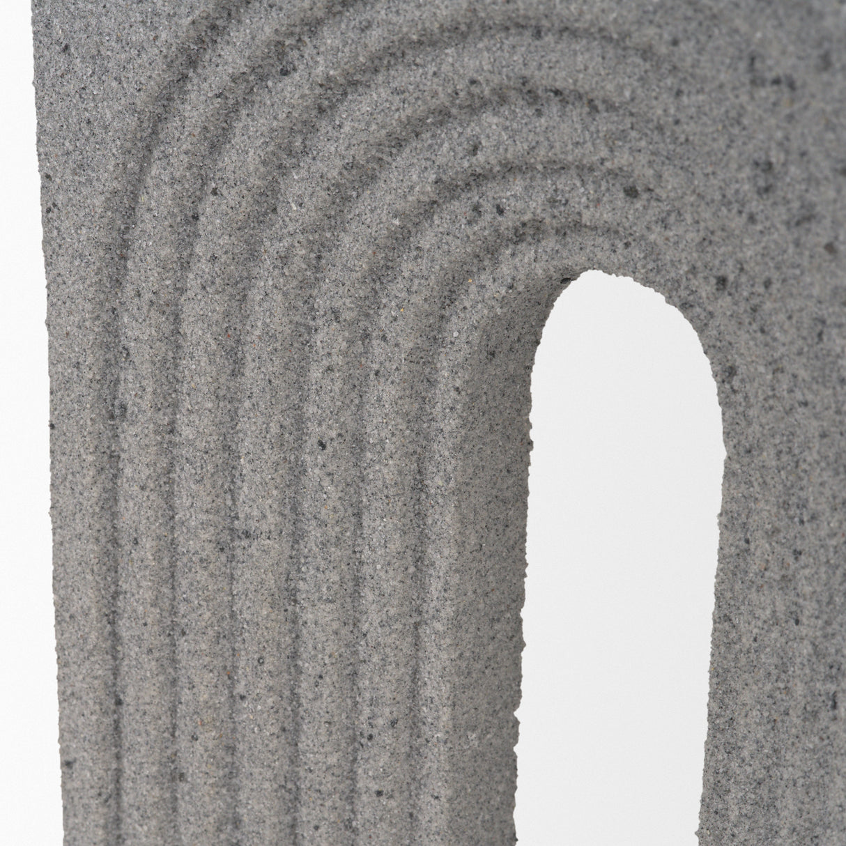 Kacia Resin Textured Concrete Gray Decorative Object from Mercana - Luna Furniture