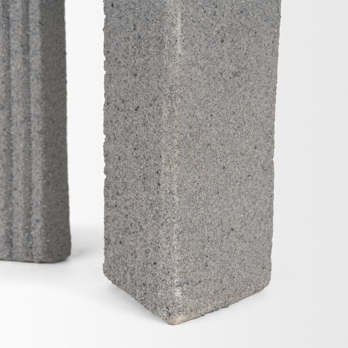 Kacia Resin Textured Concrete Gray Decorative Object from Mercana - Luna Furniture