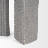 Kacia Resin Textured Concrete Gray Decorative Object from Mercana - Luna Furniture