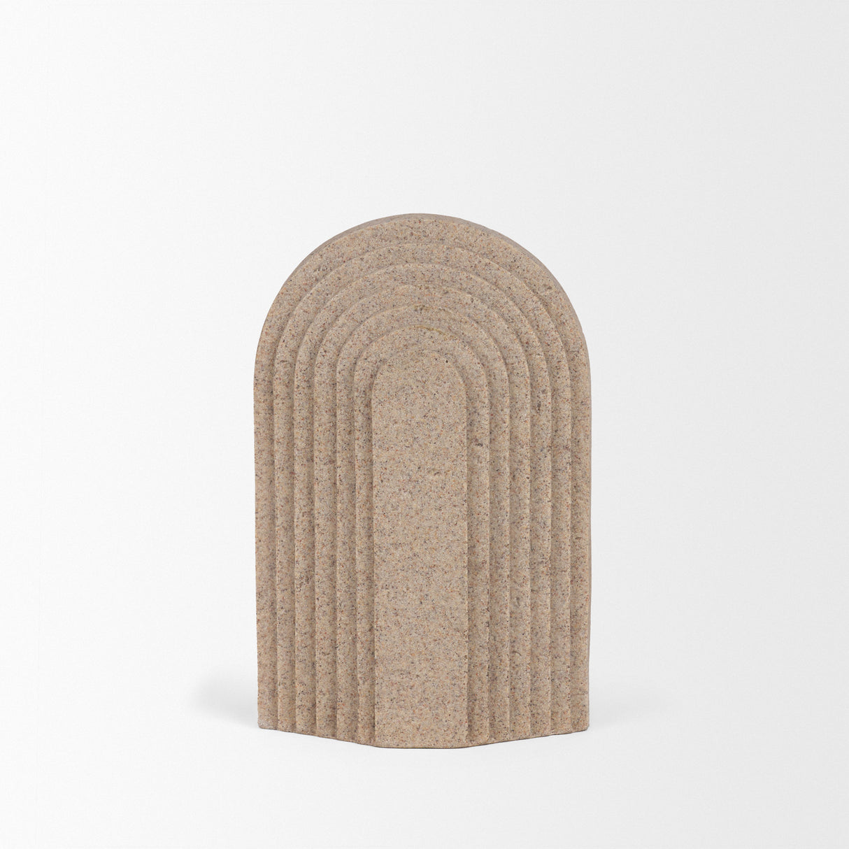 Kael Resin Textured Concrete Gray Decorative Object from Mercana - Luna Furniture