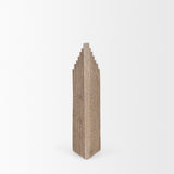 Kael Resin Textured Concrete Gray Decorative Object from Mercana - Luna Furniture