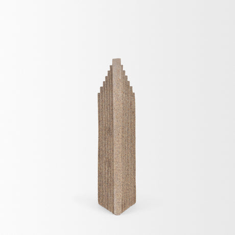 Kael Resin Textured Concrete Gray Decorative Object from Mercana - Luna Furniture