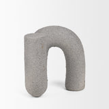 Kailas Resin Textured Concrete Gray Decorative Object from Mercana - Luna Furniture