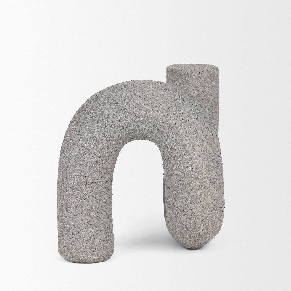 Kailas Resin Textured Concrete Gray Decorative Object from Mercana - Luna Furniture