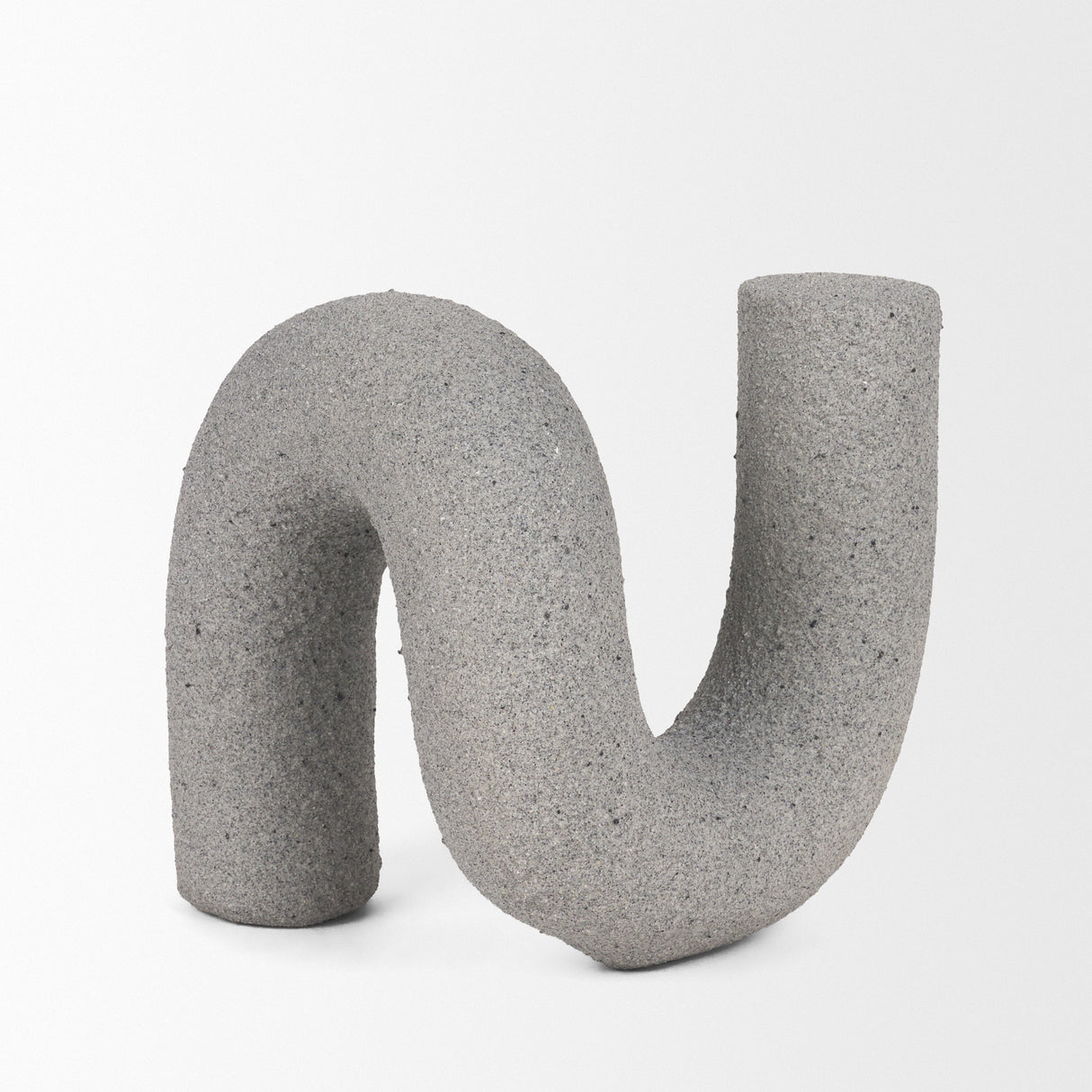 Kailas Resin Textured Concrete Gray Decorative Object from Mercana - Luna Furniture