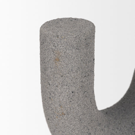 Kailas Resin Textured Concrete Gray Decorative Object from Mercana - Luna Furniture