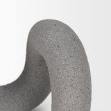Kailas Resin Textured Concrete Gray Decorative Object from Mercana - Luna Furniture