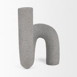Kailyn Resin Textured Concrete Gray Decorative Object from Mercana - Luna Furniture