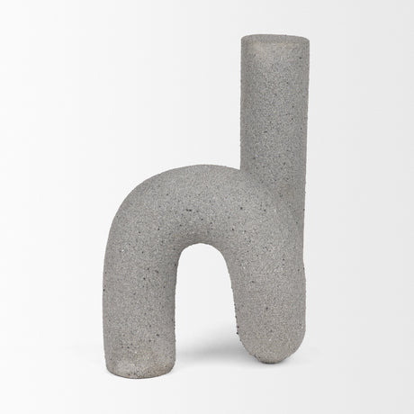 Kailyn Resin Textured Concrete Gray Decorative Object from Mercana - Luna Furniture