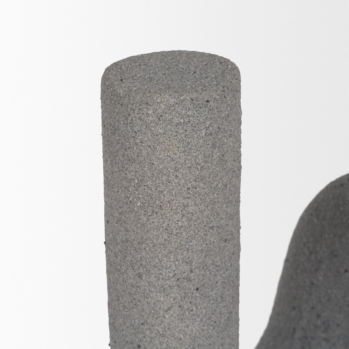 Kailyn Resin Textured Concrete Gray Decorative Object from Mercana - Luna Furniture