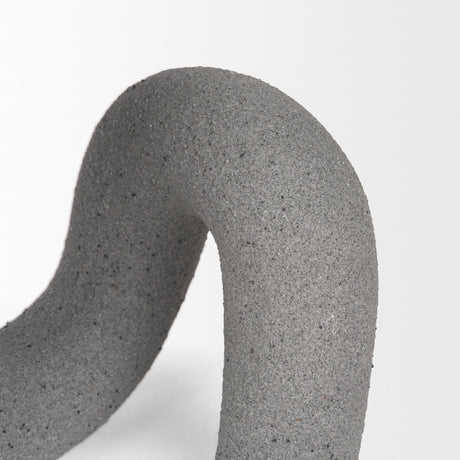 Kailyn Resin Textured Concrete Gray Decorative Object from Mercana - Luna Furniture
