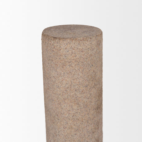 Kailyn Resin Textured Concrete Gray Decorative Object from Mercana - Luna Furniture