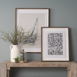 Sealife II by Oliver Goldsmith a Hand Embellished Framed Art Print Matted under Glass from Mercana - Luna Furniture