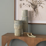 Cardon 14.4H Gray Ceramic Vase from Mercana - Luna Furniture