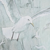 Storm is Coming (Set of 2) Seagulls by Melody Ducharme a Hand Embellished Framed Print under Glass from Mercana - Luna Furniture