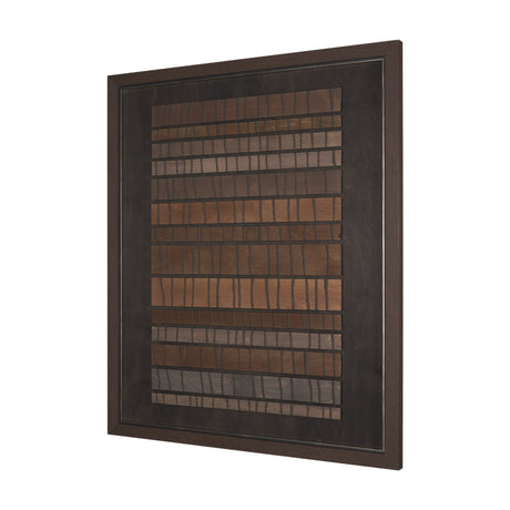 Timber Mosaic by Studio M a Handmade Original Framed Artwork from Mercana - Luna Furniture