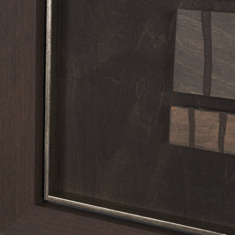 Timber Mosaic by Studio M a Handmade Original Framed Artwork from Mercana - Luna Furniture