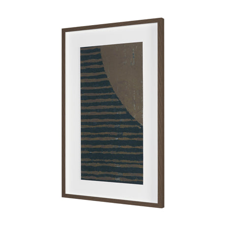 Magnitude II Abstract by Chad Warren a Hand Embellished Framed Print under Glass from Mercana - Luna Furniture