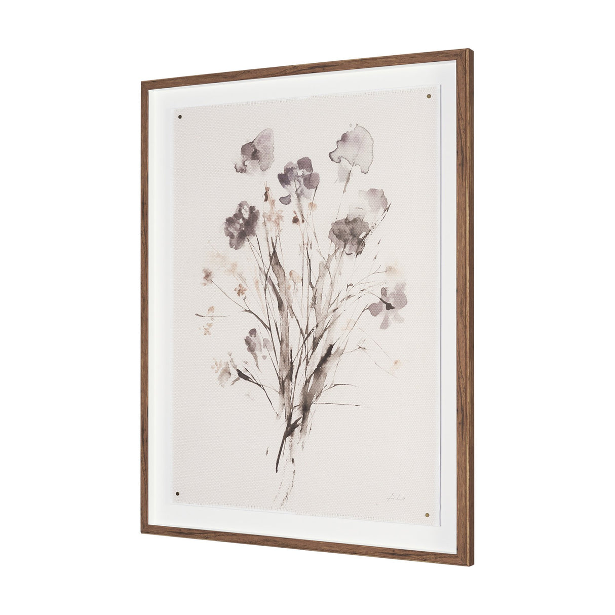 Floral Impressions I by Melody Ducharme a Hand Embellished Framed Print under Glass from Mercana - Luna Furniture