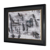 Free Style by Chad Warren a Hand Embellished Framed Print under Glass from Mercana - Luna Furniture