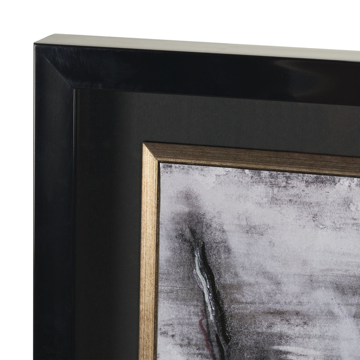 Free Style by Chad Warren a Hand Embellished Framed Print under Glass from Mercana - Luna Furniture