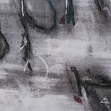 Free Style by Chad Warren a Hand Embellished Framed Print under Glass from Mercana - Luna Furniture