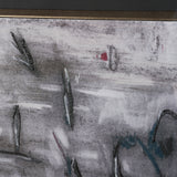 Free Style by Chad Warren a Hand Embellished Framed Print under Glass from Mercana - Luna Furniture