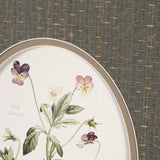 Viola Arvensis Flowers by Pierre Joseph Redoute a Hand Embellished Framed Print under Glass from Mercana - Luna Furniture