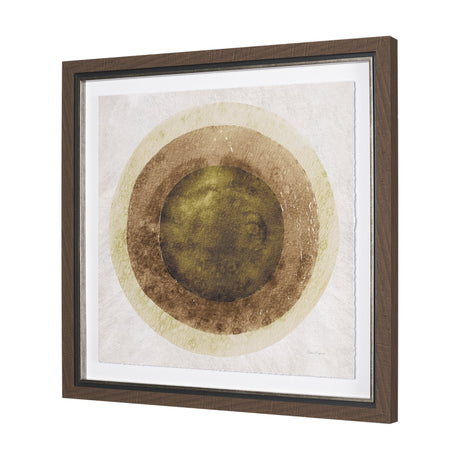 Green Eclipse by Mercana Studio Hand Embellished Framed Print under Glass from Mercana - Luna Furniture