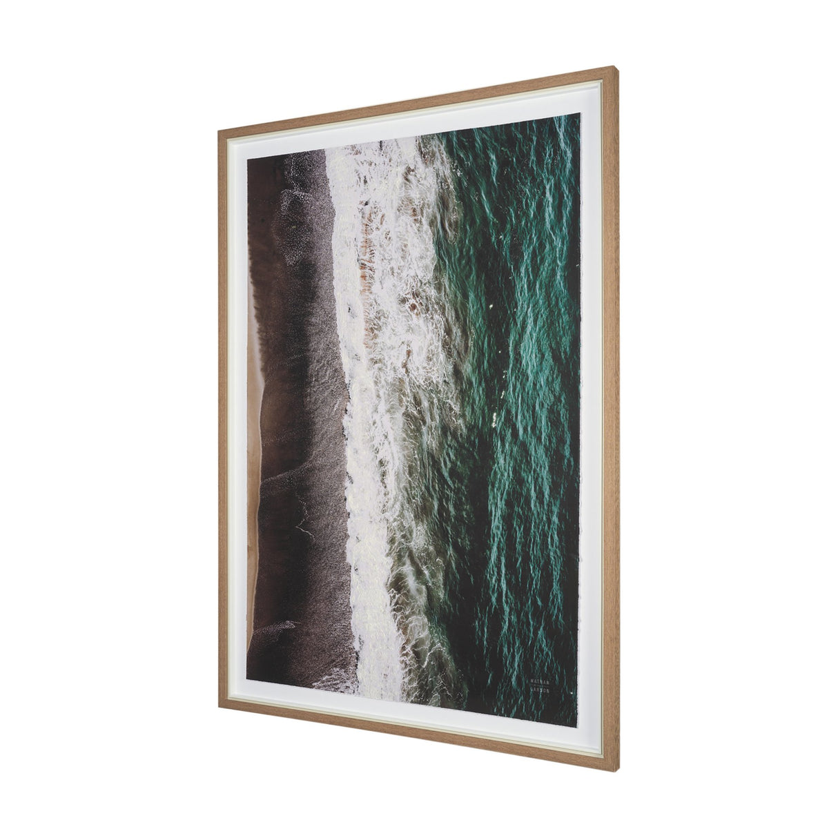 Move Gently II by Nathan Larson a Hand Embellished Framed Photo Art Print Matted under Glass from Mercana - Luna Furniture