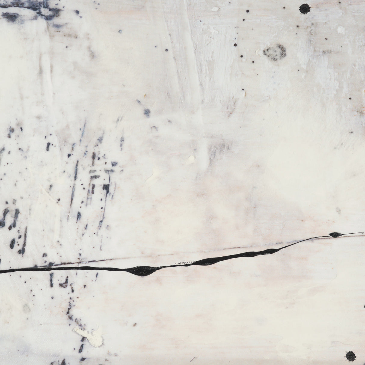 Blk Wht Bronze I by Jennifer Goldberger a Hand Embellished Textured Framed Canvas from Mercana - Luna Furniture