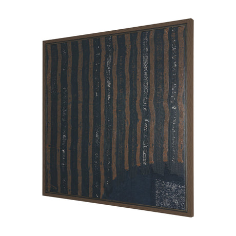 Frequency by Mercana Studio a Hand Embellished Textured Framed Canvas from Mercana - Luna Furniture