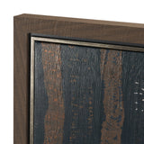 Frequency by Mercana Studio a Hand Embellished Textured Framed Canvas from Mercana - Luna Furniture