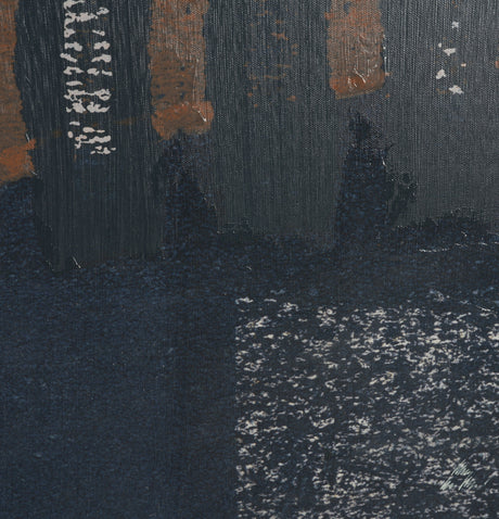 Frequency by Mercana Studio a Hand Embellished Textured Framed Canvas from Mercana - Luna Furniture